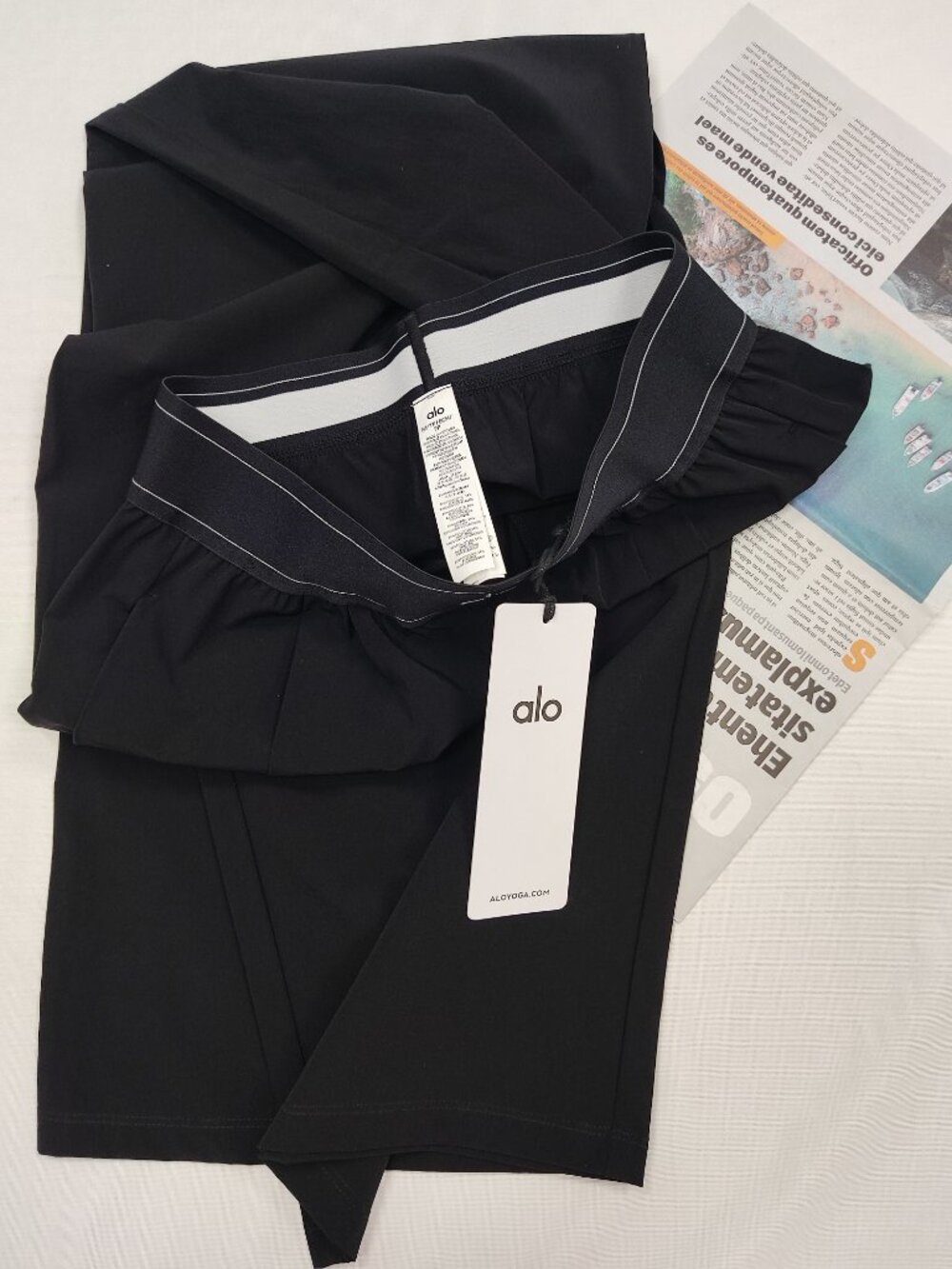 Brand New ALO Yoga Black Suit Up Trousers✨Summer Casual Athletic Pants (Regular) - Picture 5 of 7
